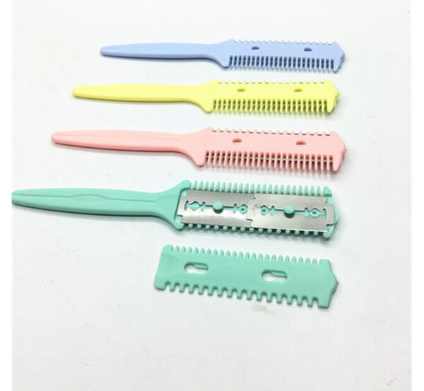 SINGLE BLUE RAZOR COMB