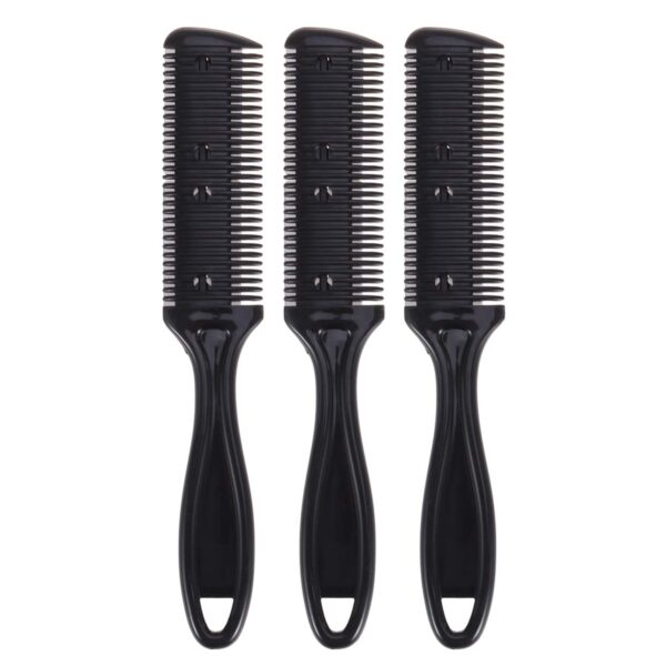 BLACK 3 IN 1 RAZOR COMB