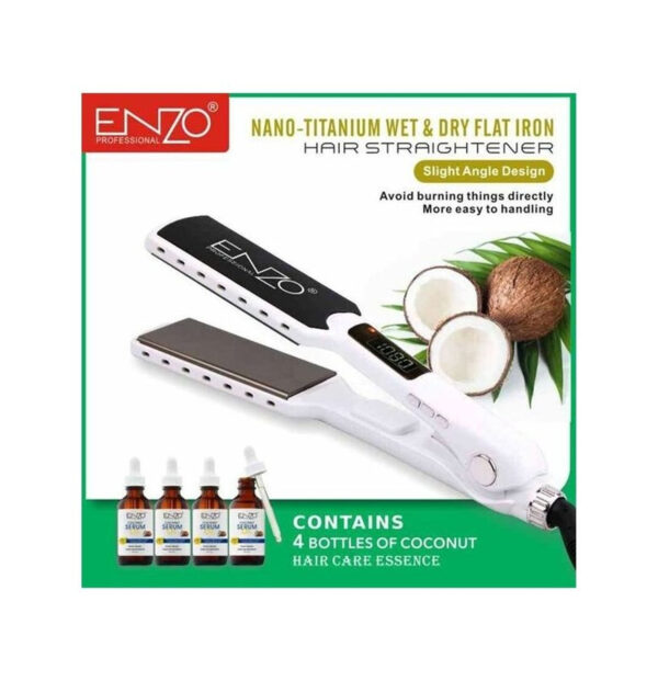 ENZO TITANIUM 2 IN 1 STRAIGHTENER EN5050