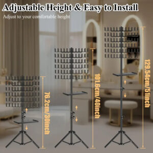 ADJUSTABLE BRAIDING RACK