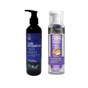 OFF SHELF mousse + curl avtivator