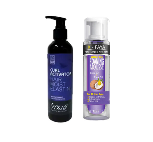 OFF SHELF mousse + curl avtivator