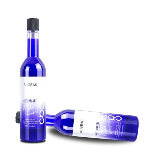 China Factory Sales - AUGEAS ANTI-BRASSY PURPLE SHAMPOO X6
