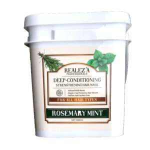 REALEZ'A PROFESSIONALS ROSEMARY MINT DEEP CONDITIONING STRENGTHENING HAIR MASK