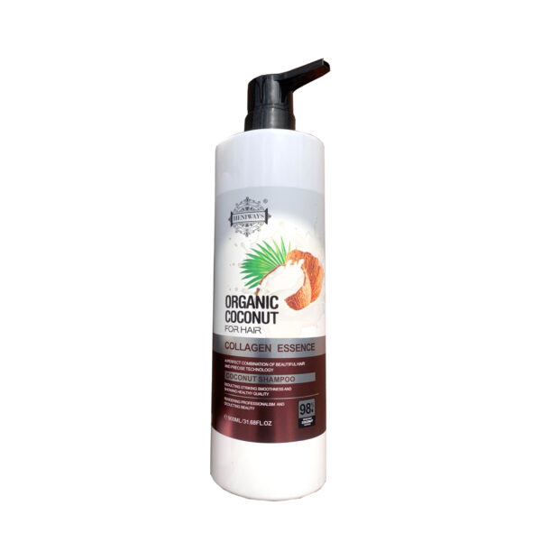 HENIWAYS ORGANIC COCONUT SHAMPOO 900ML