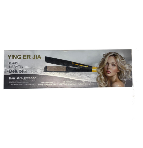 YING ER JIA KERATIN DELUXE HAIR STRAIGHTENER EJ-815