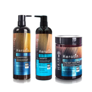 END USERS PROMO KERATIN CREAMY SHAMPOO,CONDITIONER AND MASK
